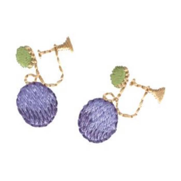 Picture of Screw On Earrings Machine Embroidery Design