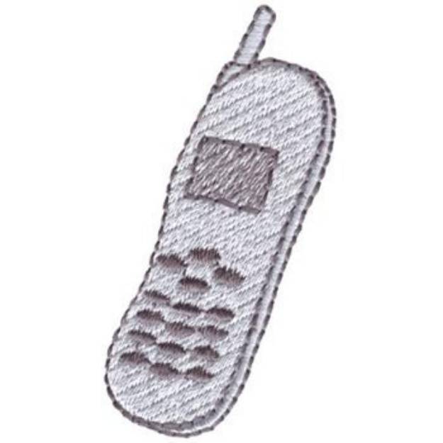 Picture of Cell Phone Machine Embroidery Design