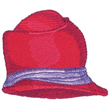 Cloche Hat Machine Embroidery Design