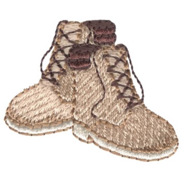 Picture of Work Boots Machine Embroidery Design