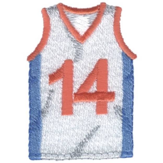 Picture of Basketball Jersey Machine Embroidery Design