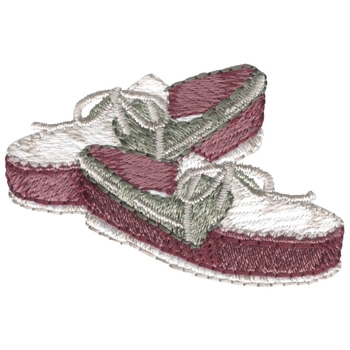 Deck Shoes Machine Embroidery Design