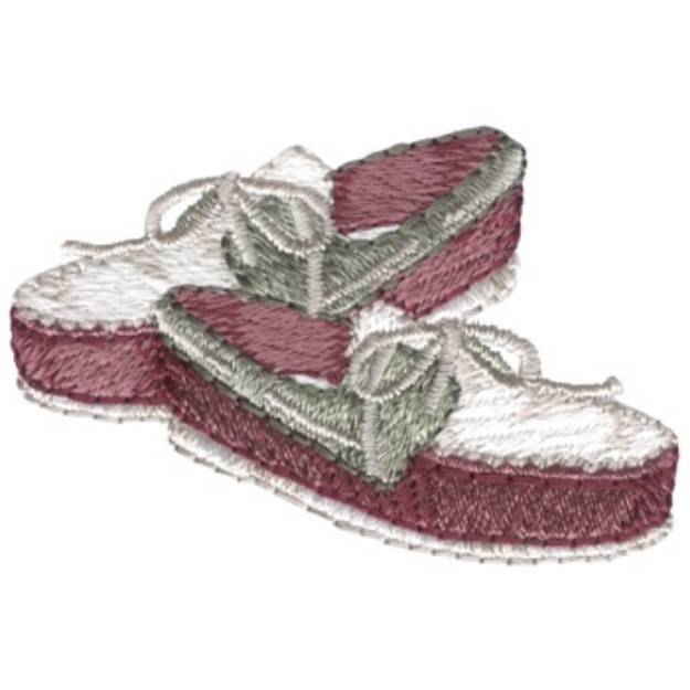 Picture of Deck Shoes Machine Embroidery Design