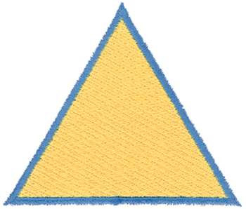 Triangle Machine Embroidery Design