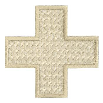 Filled Cross Machine Embroidery Design