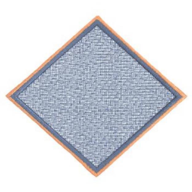 Picture of Diamond Applique Machine Embroidery Design