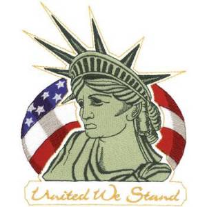 Picture of United We Stand Machine Embroidery Design