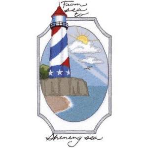 Picture of From Sea To Shining Sea Machine Embroidery Design