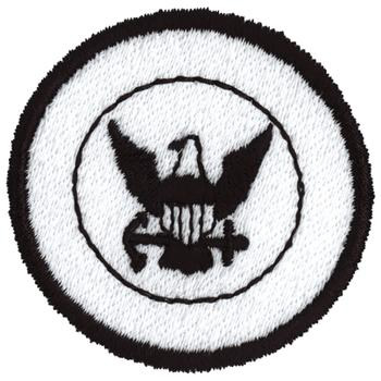 Navy Machine Embroidery Design