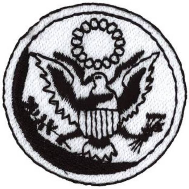 Picture of U. S. Great Seal Machine Embroidery Design