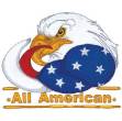 Picture of All American Machine Embroidery Design