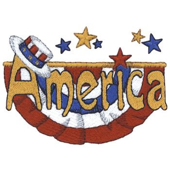 America Machine Embroidery Design