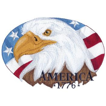 America 1776 Machine Embroidery Design