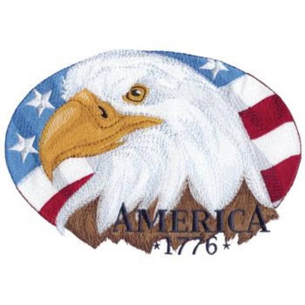 Picture of America 1776 Machine Embroidery Design