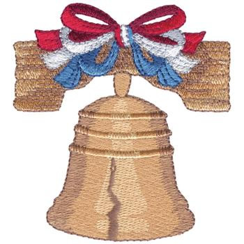 Liberty Bell Machine Embroidery Design