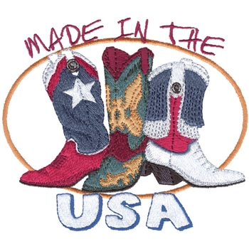 Made In The U S A Machine Embroidery Design