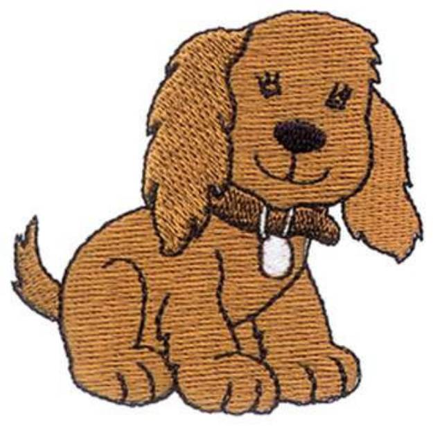 Picture of Dog Machine Embroidery Design