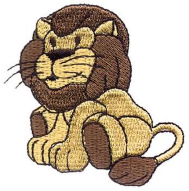 Picture of Lion Machine Embroidery Design
