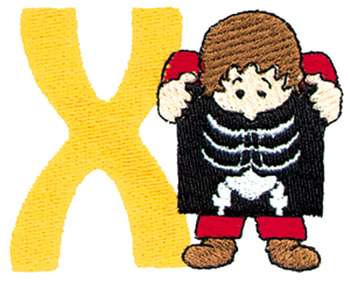 X Xray Machine Embroidery Design