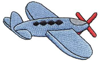 Toy Airplane Machine Embroidery Design