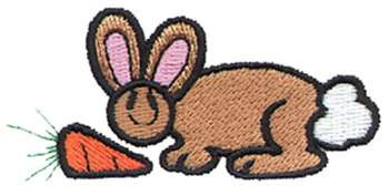 Hungry Bunny Machine Embroidery Design