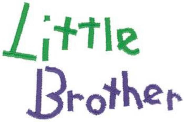 Picture of Little Brother Machine Embroidery Design