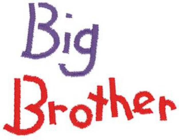 Picture of Big Brother Machine Embroidery Design