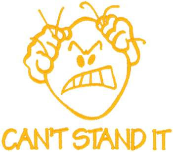 Cant Stand It Machine Embroidery Design