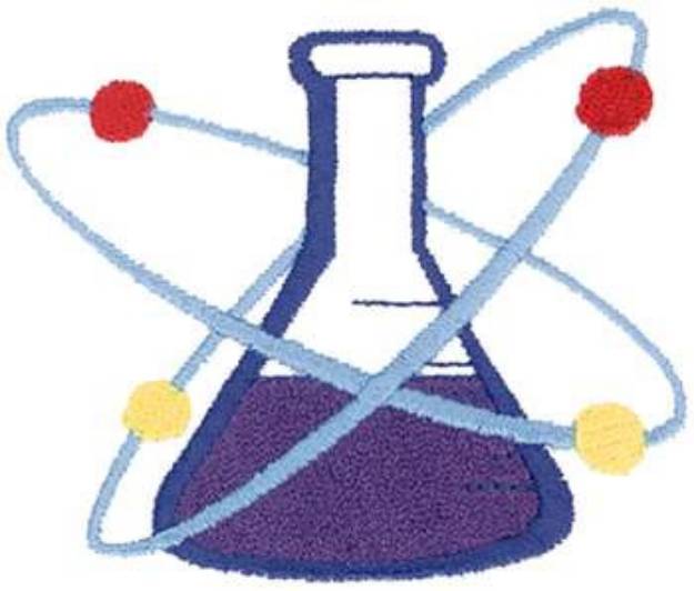 Picture of Chemistry Machine Embroidery Design