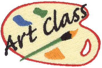 Art Class Machine Embroidery Design