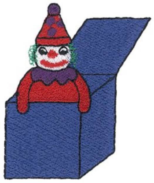 Picture of Jack-in-the-box Machine Embroidery Design
