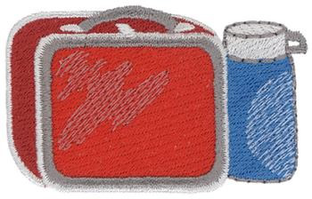 Lunch Box Machine Embroidery Design