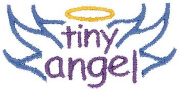 Picture of Tiny Angel Machine Embroidery Design