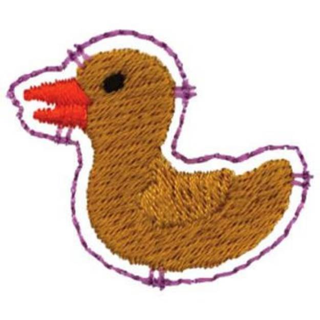 Picture of Duck Patch Machine Embroidery Design