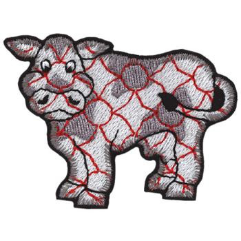 Cow Machine Embroidery Design