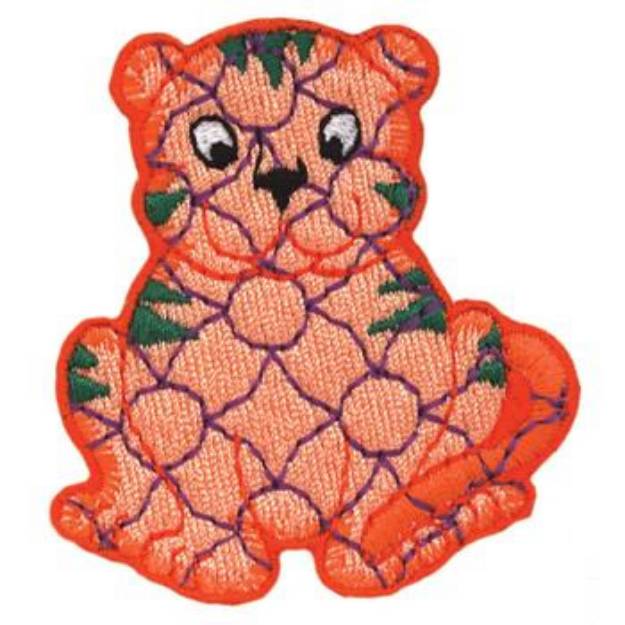 Picture of Tiger Machine Embroidery Design
