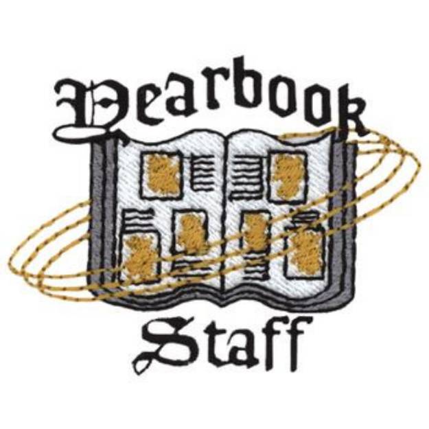 Picture of Yearbook Staff Machine Embroidery Design