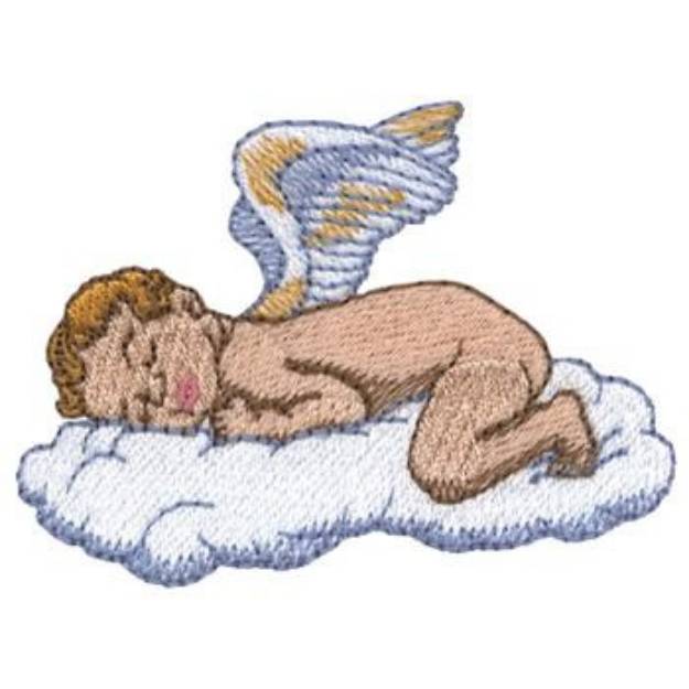 Picture of Baby Angel Machine Embroidery Design