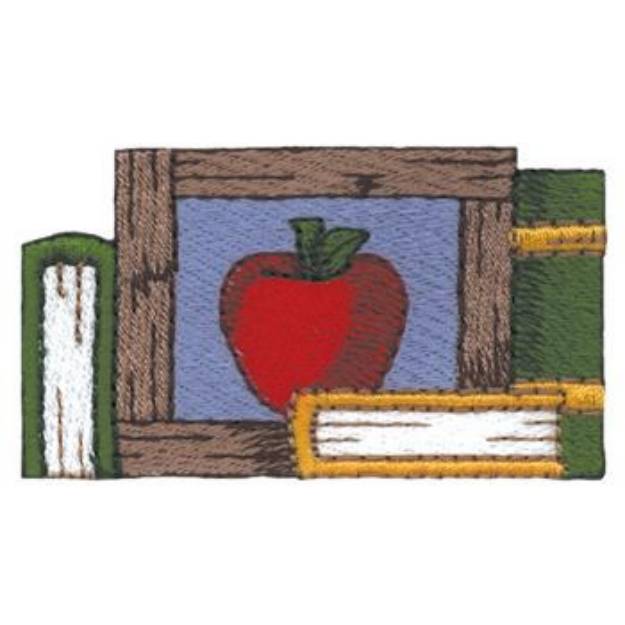 Picture of Apple Picture Machine Embroidery Design