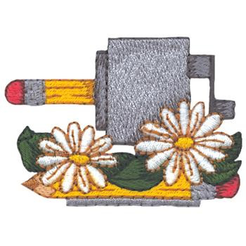 Pencil Sharpener Machine Embroidery Design