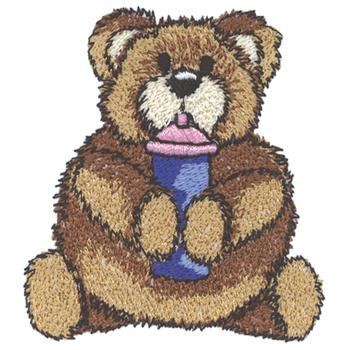 Teddy Machine Embroidery Design