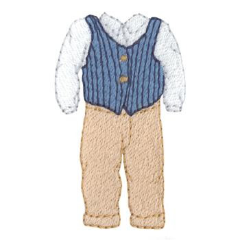 Boys Outfit 2 Machine Embroidery Design