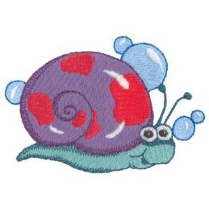 Picture of Sea Snail Machine Embroidery Design