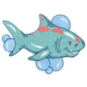 Picture of Shark Machine Embroidery Design
