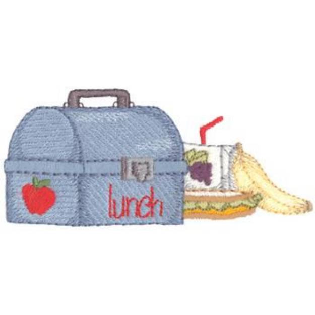 Picture of Lunch Box Machine Embroidery Design