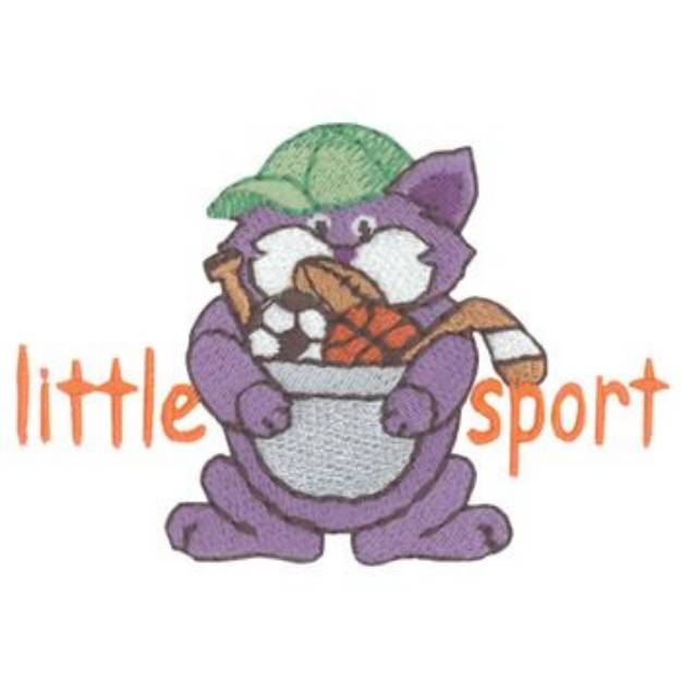 Picture of Little Sport Machine Embroidery Design