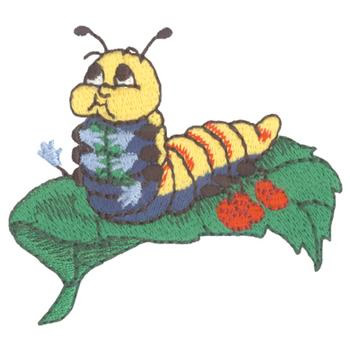 Caterpillar Machine Embroidery Design