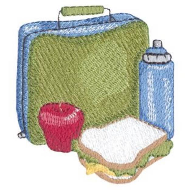 Picture of Lunchbox Machine Embroidery Design