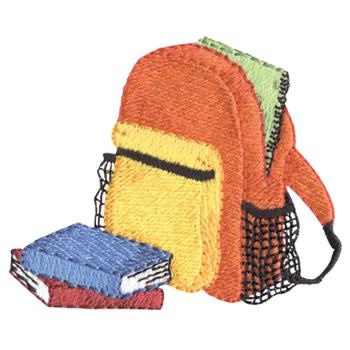 Backpack Machine Embroidery Design