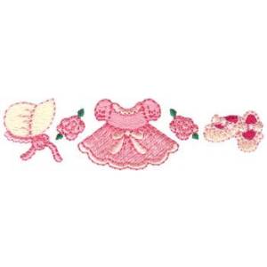 Picture of Little Girls Dress Machine Embroidery Design